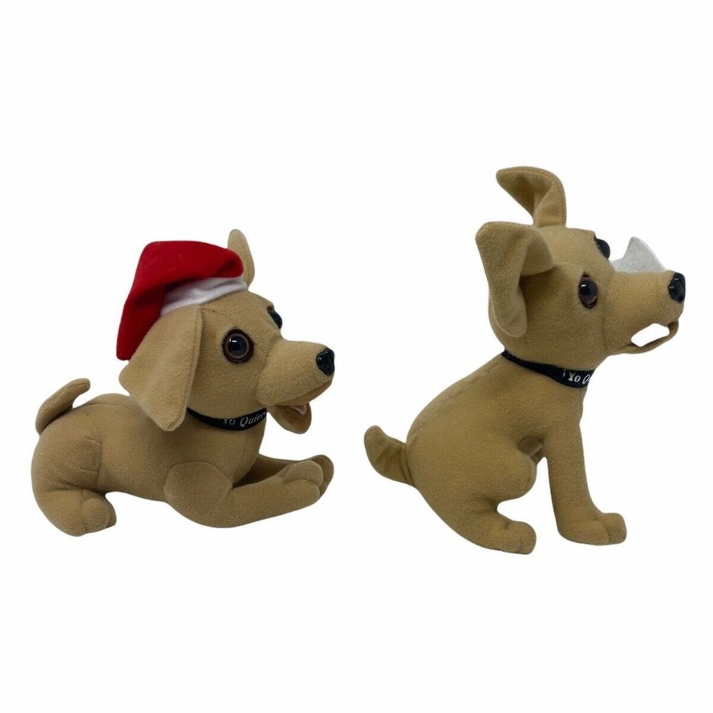 Yo Quiero Taco Bell Dog Chihuahua Plush Stuffed Animal Free Tacos Sign & Xmas - Picture 5 of 6